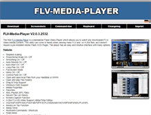 Tablet Screenshot of flv-media-player.com