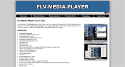 Desktop Screenshot of de.flv-media-player.com